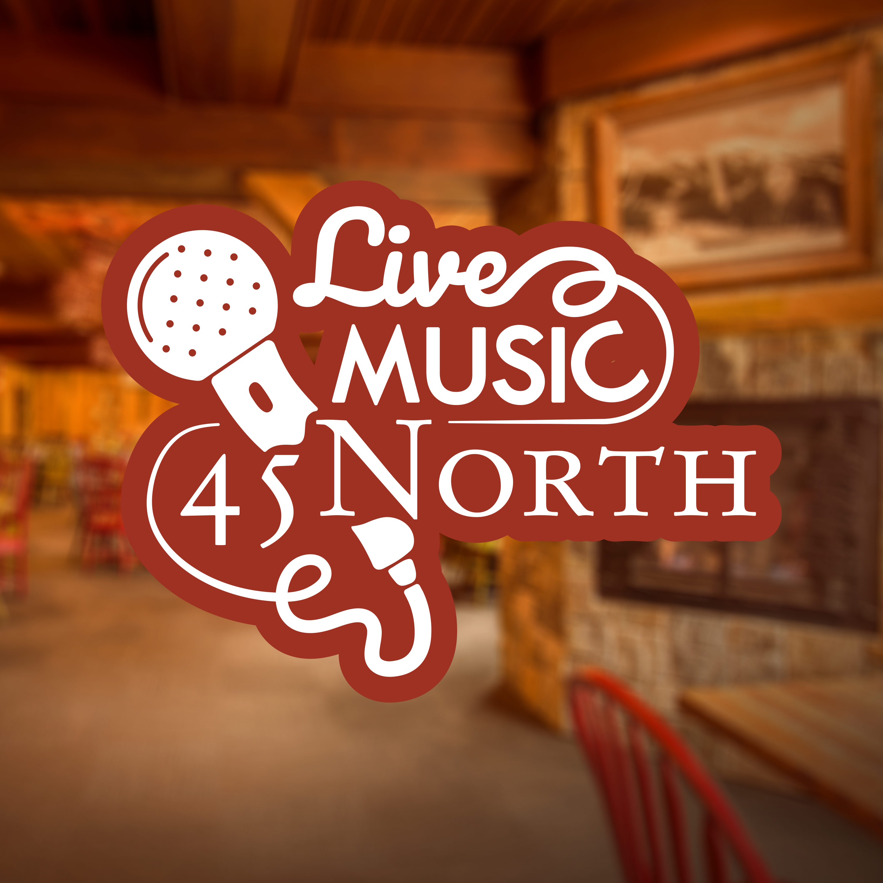 45 North Live Music Logo